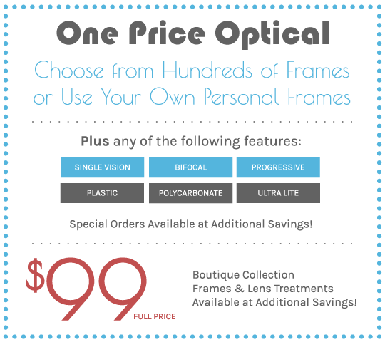 $99 frames and treatments coupon